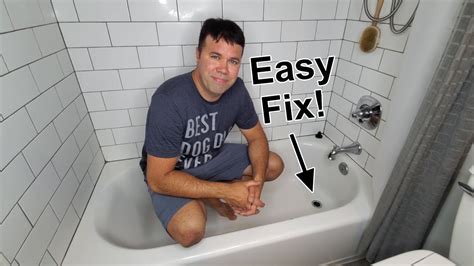 Bathtub Drain Leak Repair // Leaking Bathtub Drain // How To Fix ...